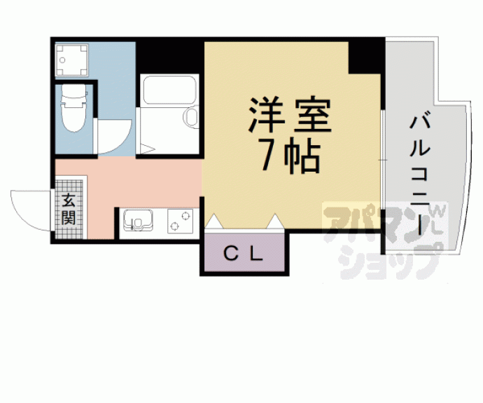 【メゾン東大津】間取