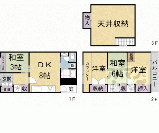 【銭屋町２５２貸家】
