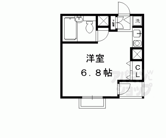 【ＤＥＴＯＭ－１北山レディース】間取