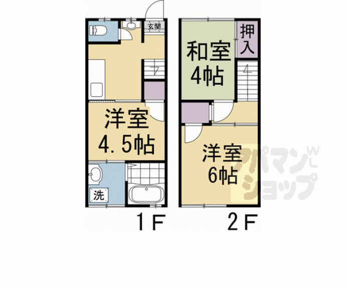 【宗明氏貸家】間取