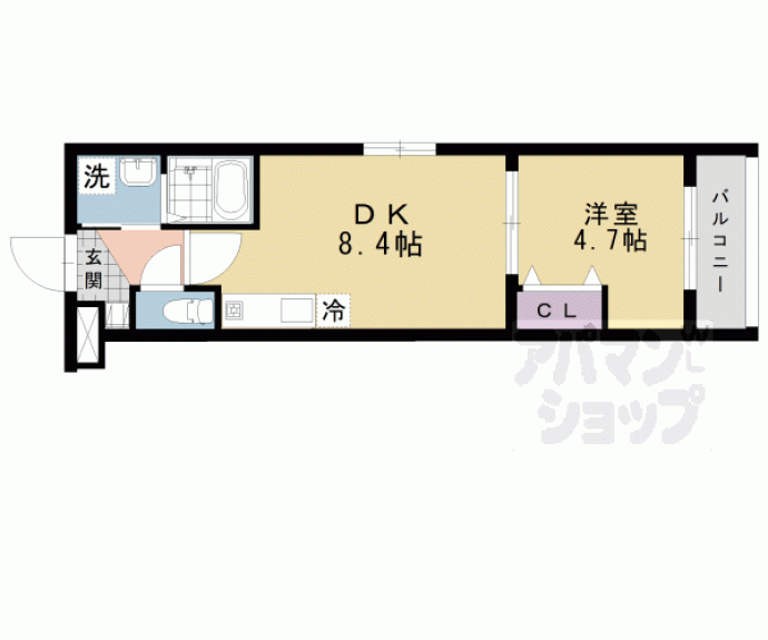 【仮称）ＣＵＯＲＥ城陽】間取