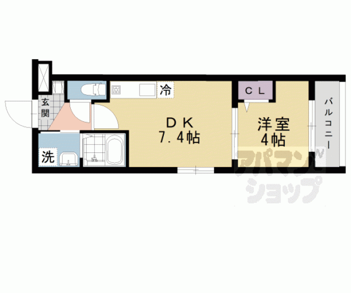 【仮称）ＣＵＯＲＥ城陽】間取