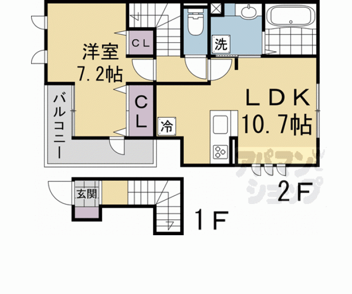 【メゾン・ド・雅】間取