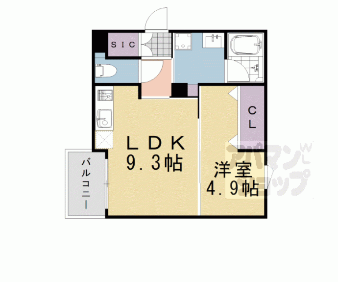 【R.北車屋町】間取