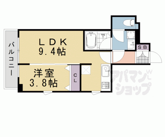 【Ｒ．北車屋町】間取