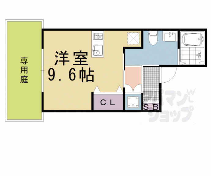 【Ｎ－ＲＩＹＯ御所南】間取
