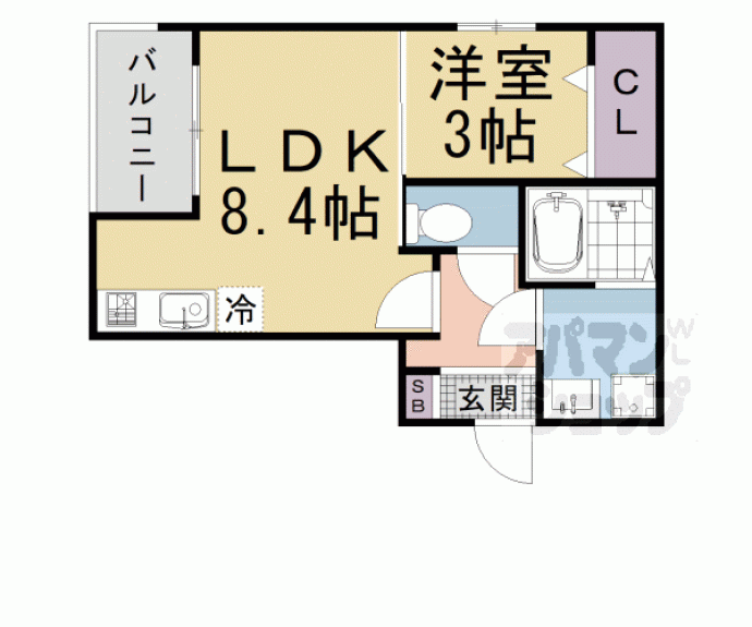 【Ｒｏｂｏｔ　Ｈｏｍｅ　向島本丸町】間取