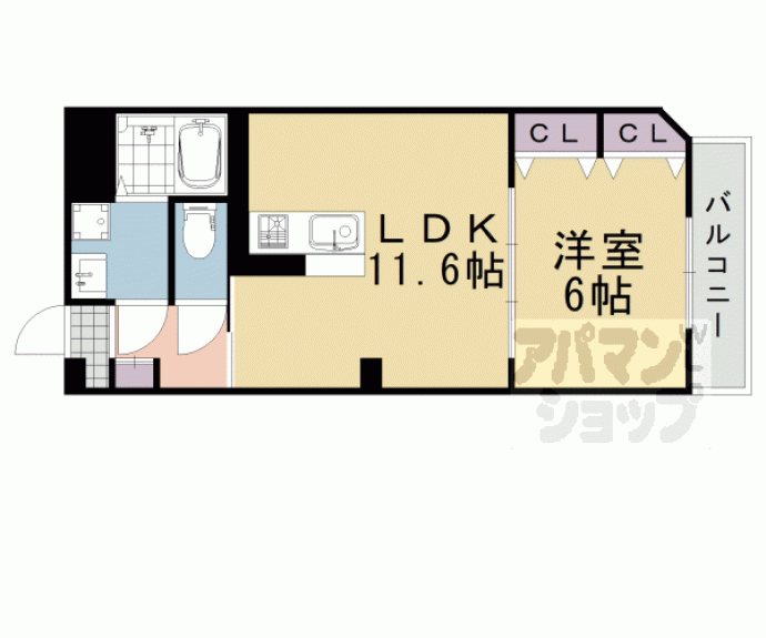 【シャルレ７番館】間取