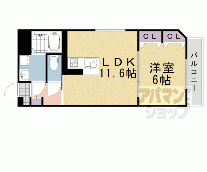 【シャルレ7番館】間取