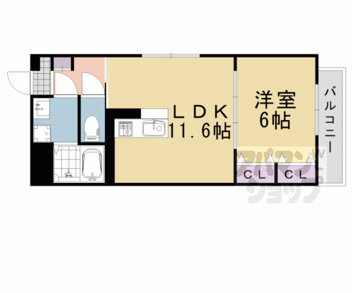 【シャルレ７番館】間取