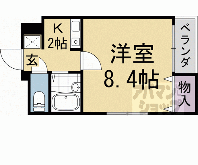 【ＶＡＮ＇　ＤＥＳ　ＦＩＬＬＥＳ】間取
