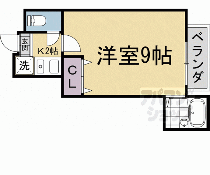 【ＶＡＮ＇　ＤＥＳ　ＦＩＬＬＥＳ】間取