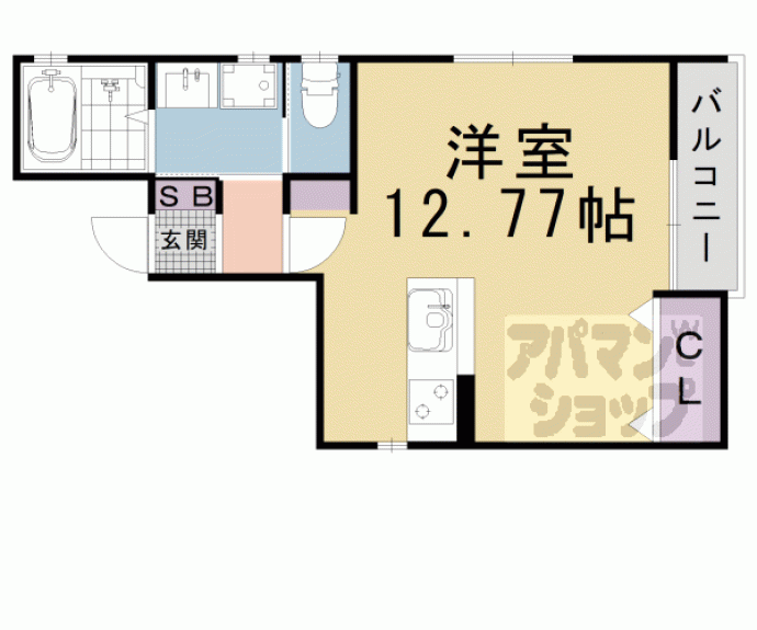 【Ｓａｋｕｒａ　Ｔｅｒｒａｃｅ】間取