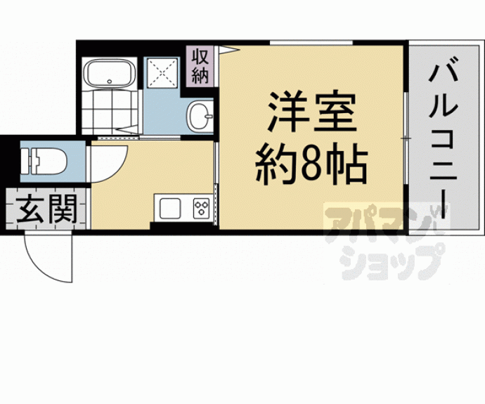 【コンフォート円町】間取