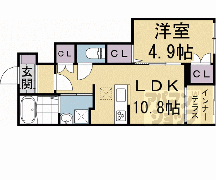 【ウェルスガーデン】間取