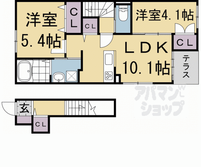 【ウェルスガーデン】間取