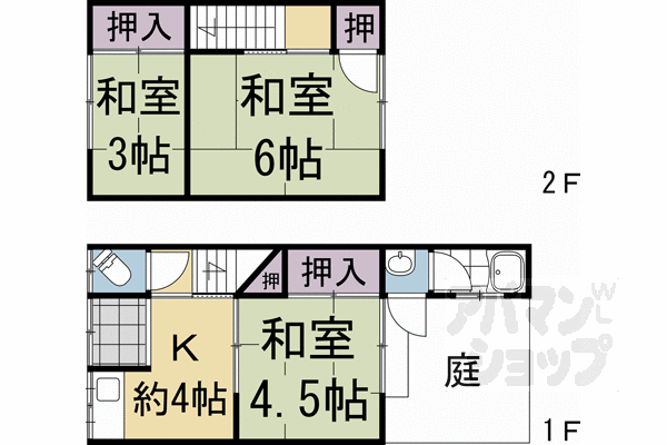 【五ケ庄福角貸家】