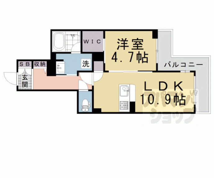 【仮称）シャーメゾン伏見区竹田段川原町】間取