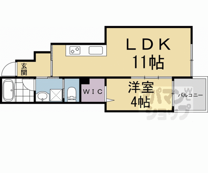 【アルヴァ膳所】間取