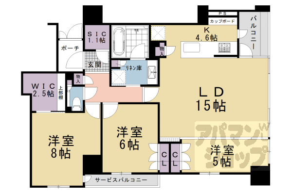 【ヴィークコート京都河原町二条】