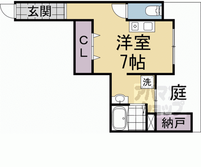 【バードハイツ】間取