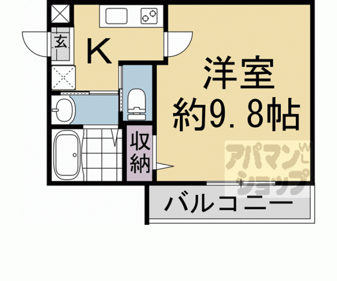 【スプリングス壬生】間取