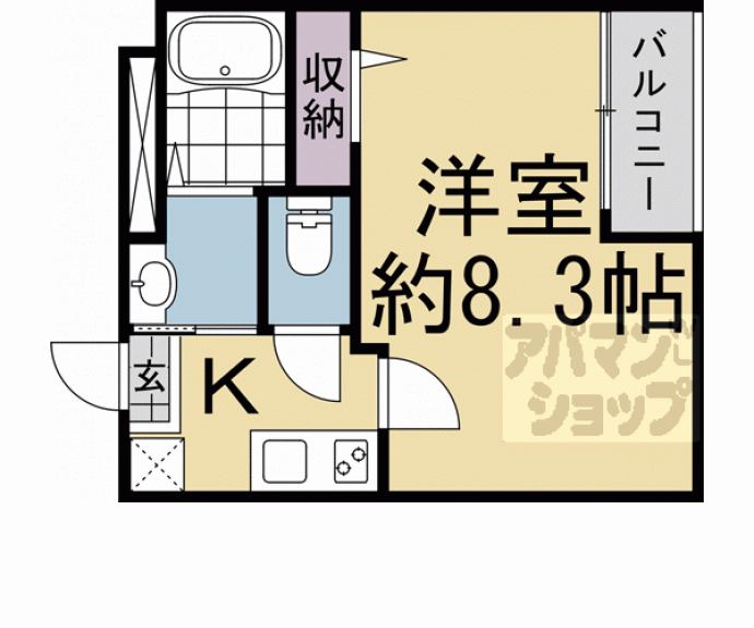 【スプリングス壬生】間取