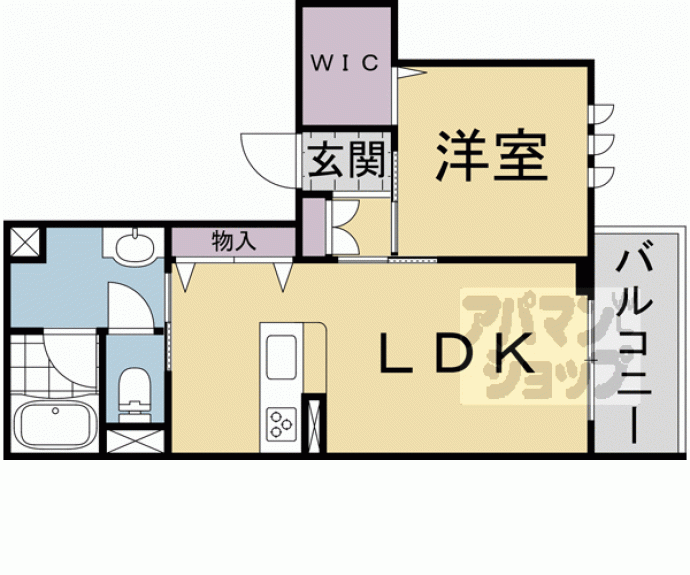 【シャーメゾン 多藪】間取