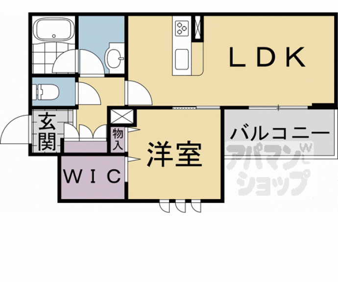 【シャーメゾン 多藪】間取