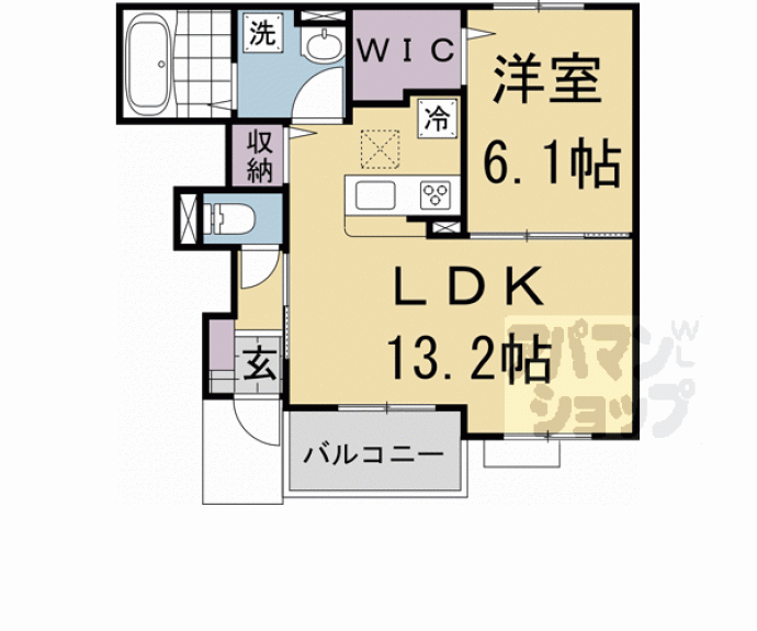 【サン シャイン ヴィレッジ】間取