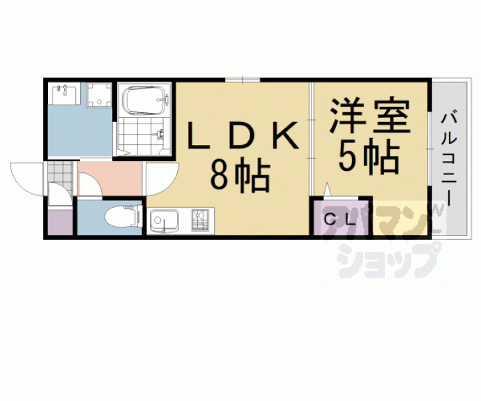 【グラカン桂駅北】間取