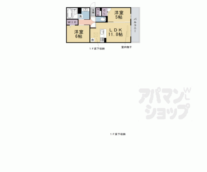 【リヴェール京都桂】間取
