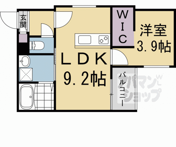 【ＲＥＧＡＬＥＳＴ丹波橋】間取