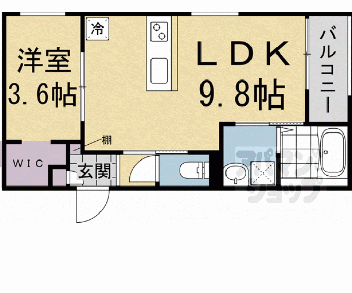 【ＲＥＧＡＬＥＳＴ丹波橋】間取