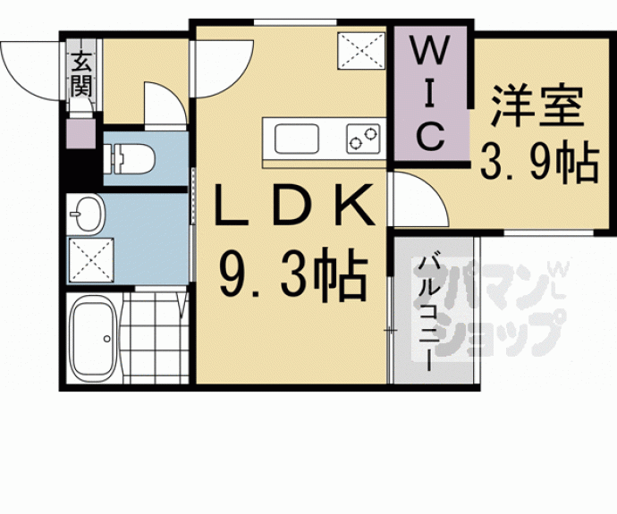 【ＲＥＧＡＬＥＳＴ丹波橋】間取