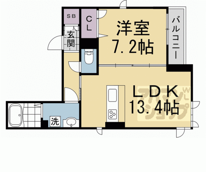 【セントリビエ北山】間取