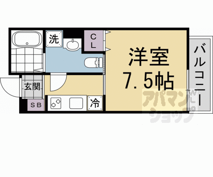 【attrice大将軍】間取