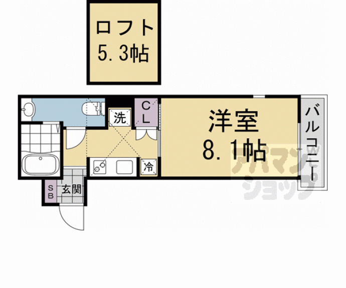 【attrice大将軍】間取