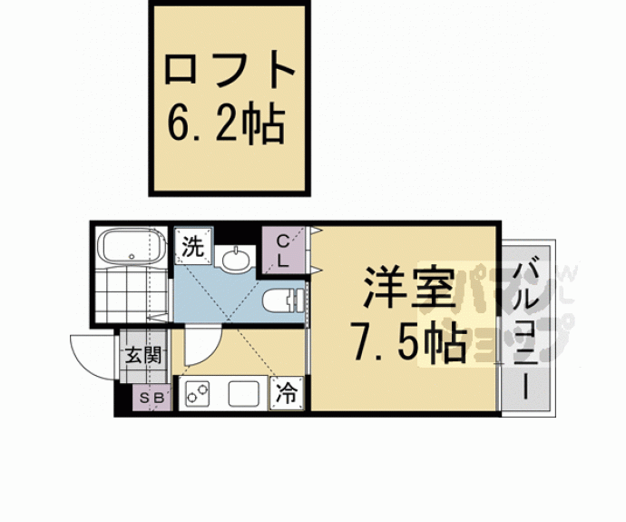 【ａｔｔｒｉｃｅ大将軍】間取