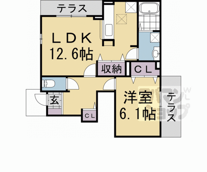 【サンシャイン久世】間取