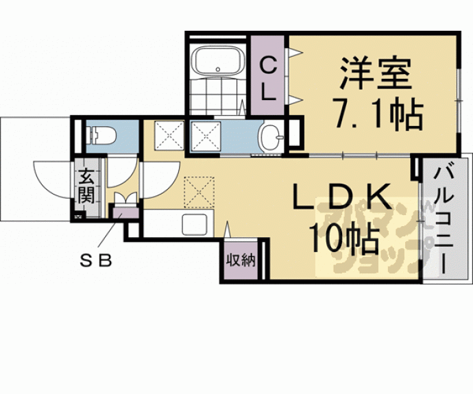 【アン・フォレストⅡ】間取
