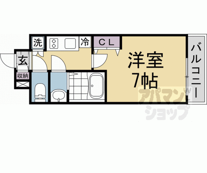 【アドバンス京都デタンデュ】間取