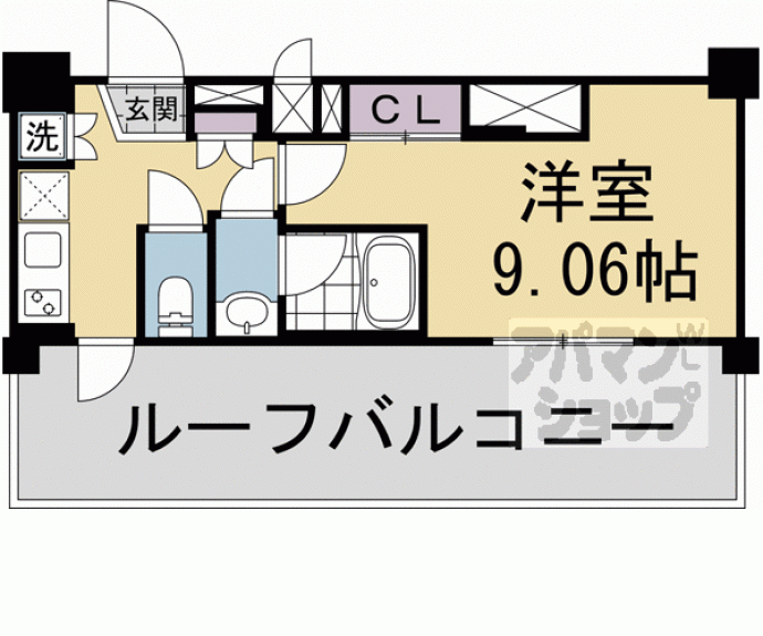 【アドバンス京都デタンデュ】間取