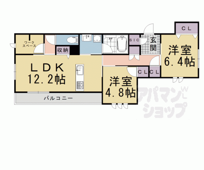 【シャーメゾン澤田】間取