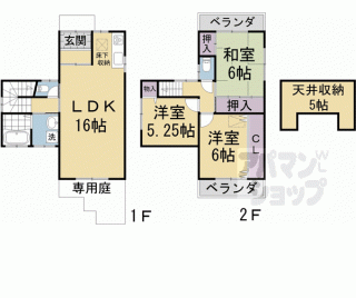 【上京区室町頭町貸家】