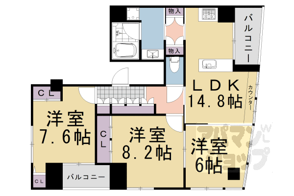 【アラモードグラン御池】
