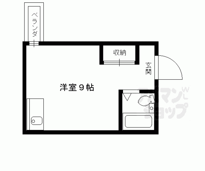 【サザンクロス桃山】間取