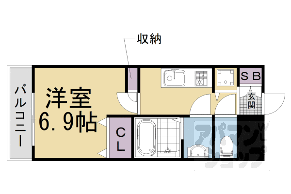 【シルス藤森】間取