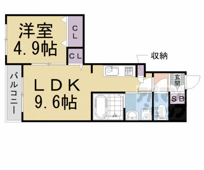 【シルス藤森】間取