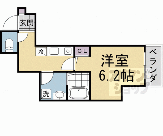 【カームホームズ桜木】間取